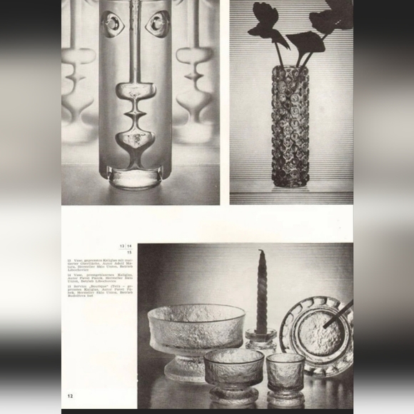 Vintage 1970 Czech Vase - Picture 5 of 6